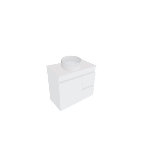Arc Double Tier Wall Hung Vanity