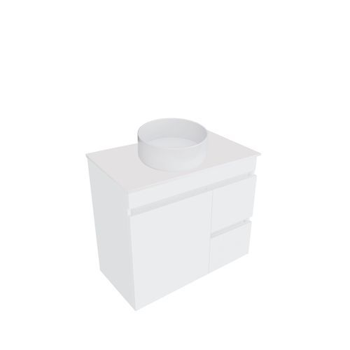 Arc Double Tier Wall Hung Vanity
