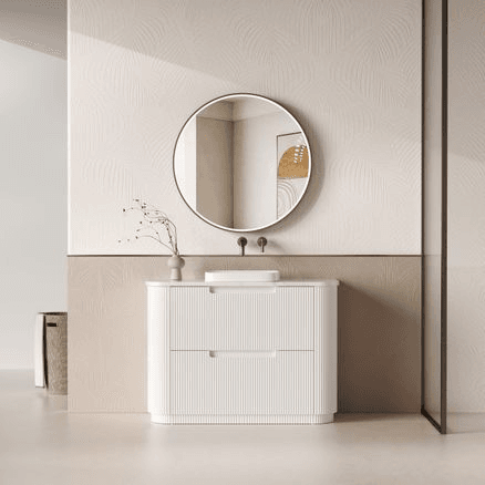 Aulic Curva Floor Standing 1200mm