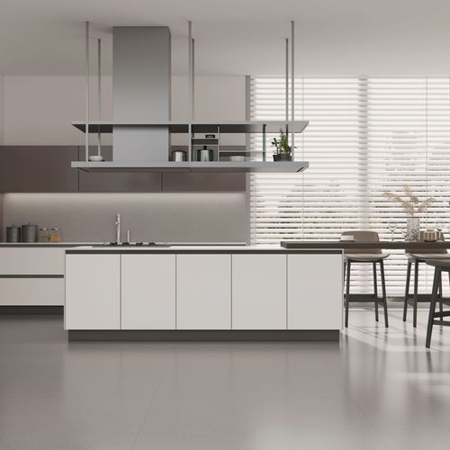 Moon White Benchtop - Silk White