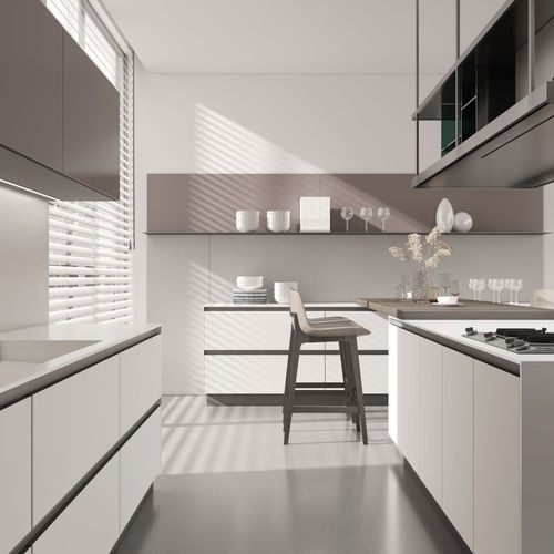 Moon White Benchtop - Silk White