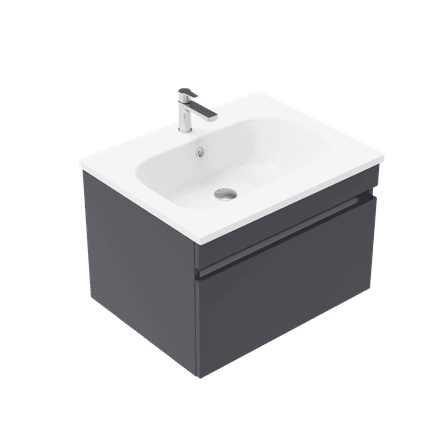 Brookfield Single Tier Wall Hung Vanity