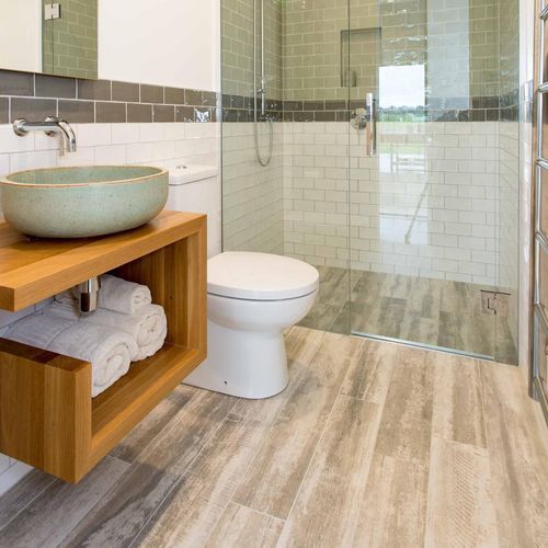 Cascade Vanity 1200 - FJ Oak Wood