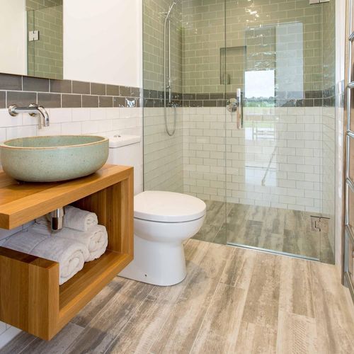 Cascade Vanity 900 - Bamboo Wood