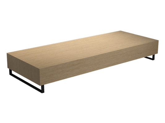 Wall Mount Slab 1500 x 460 x 120mm Oak Veneer