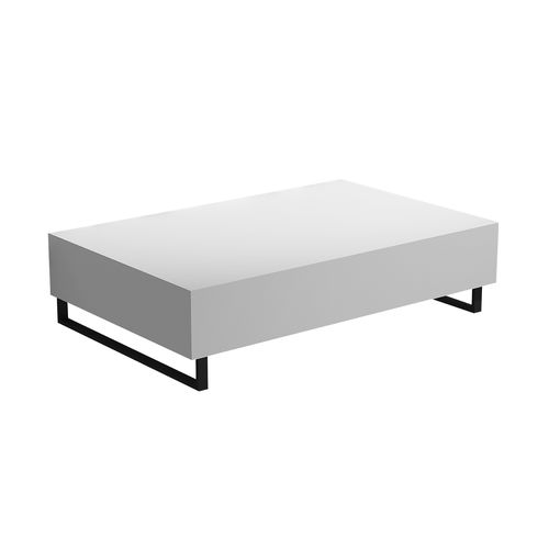 Wall Mount Slab 900 x 460 x 120mm Matte White Stone