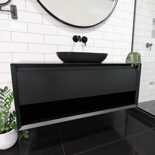 Code Form Waterproof Open Shelf Vanity Range