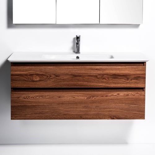 Sharp 1200 Wall-Hung Vanity 2 Drawers