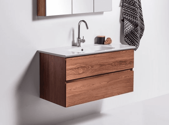 Sharp 1200 Wall-Hung Vanity 2 Drawers