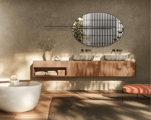 I Fiumi ST Bathroom System by Boffi