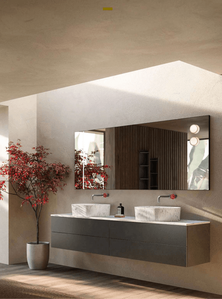 Simple Bathroom System by Boffi