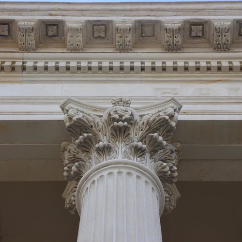Limestone Columns, Balustrades & Railings