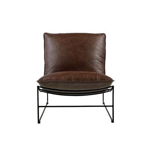 Leonardo Leather Lounge Chair