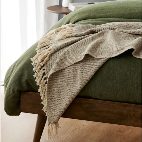 Franki Double Hardwood Bed Base | Walnut