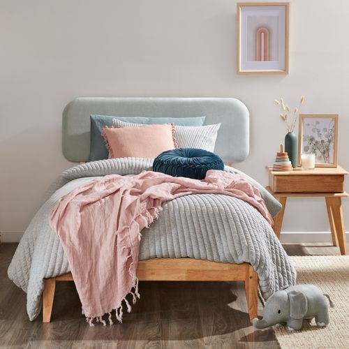 Aspen Toddler Single Bed | Natural Hardwood