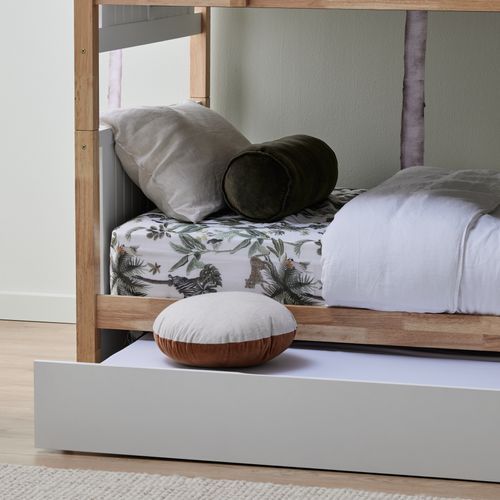 Myer King Single Bunk Bed with Trundle | Hardwood Frame