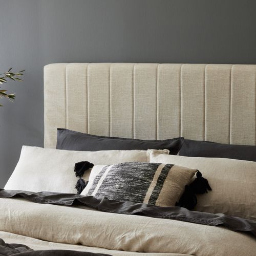 Franki 2PCE Queen Headboard and Base Bundle Natural
