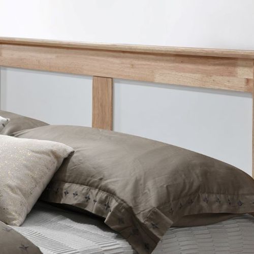Coco Double Bed with Trundle | Natural Hardwood Frame