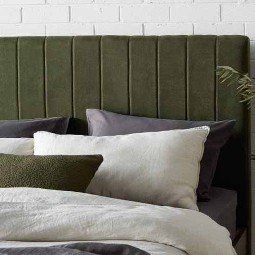 Franki 2PCE Queen Headboard and Base Bundle Walnut