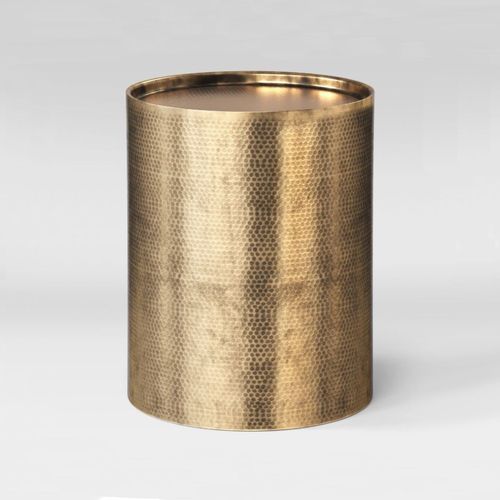 Hudson Hammered Barrel Side Table