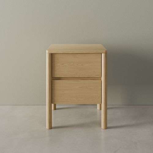 Nordica Bedside Table - Solid Oak