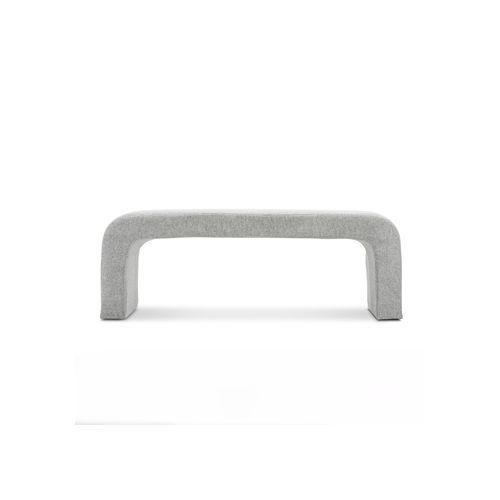 Harper 120cm Arch Bench Seat | Hail Grey
