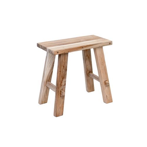 Rustico Reclaimed Teak Bench - Small, Natural
