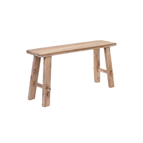 Rustico Reclaimed Teak Bench - Medium, Natural