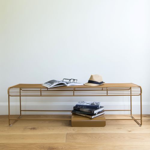 Benmore Bench Seat - Toffee