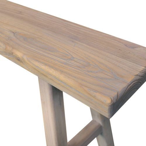 Coastline Aged Elm Bench