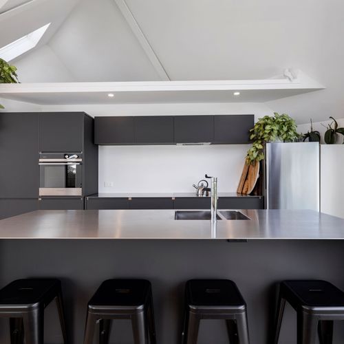 Stainless Steel Kitchen Benchtops