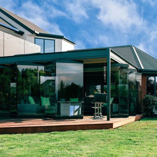 Skyline Bifold Frameless Glass Doors