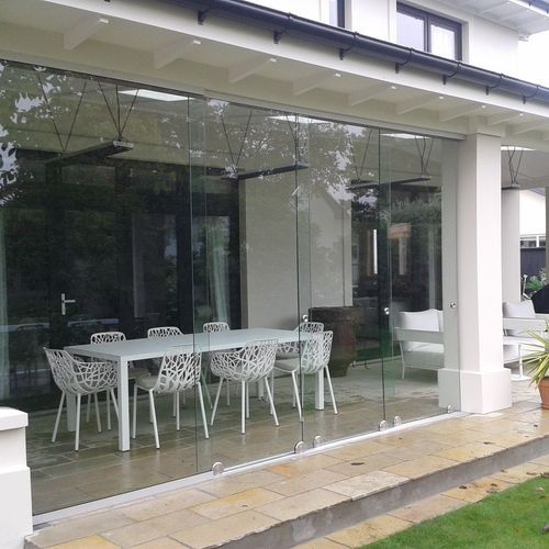 Skyline Bifold Frameless Glass Doors