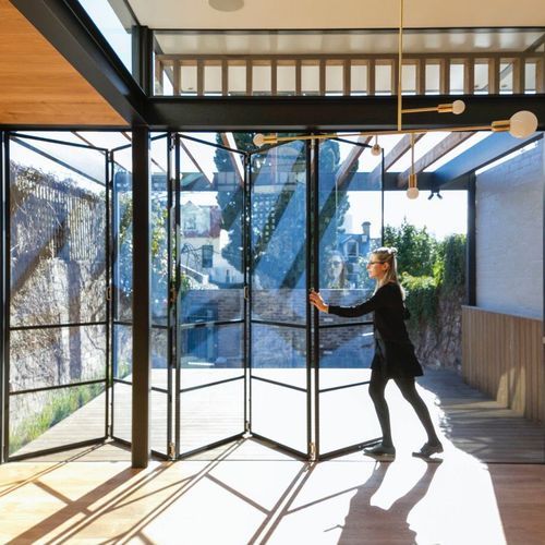 Bi-fold Steel Doors