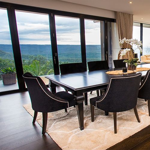 Elevate | Series 412 | Bi-Fold Door (Bottom Rolling)