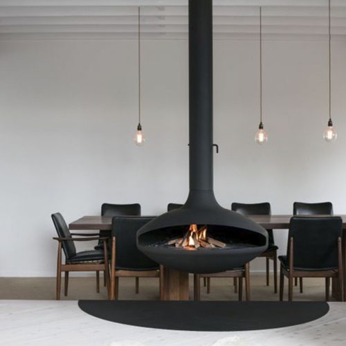 Aurora Aether Suspended Fireplace