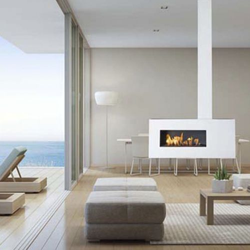 Aurora Elemental Suspended Fireplace