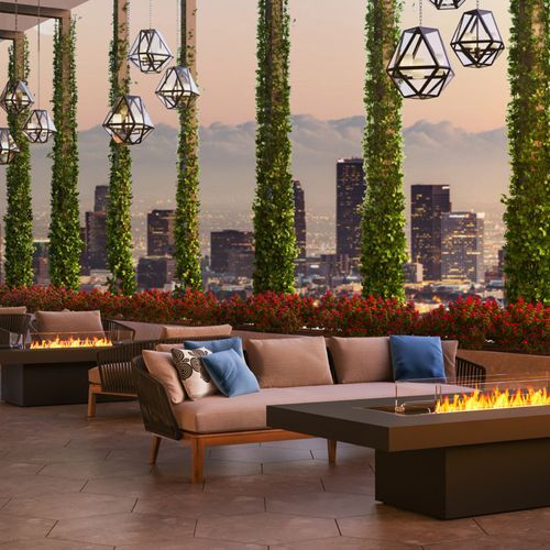 EcoSmart Gin 90 Chat Biofuel Fireplace