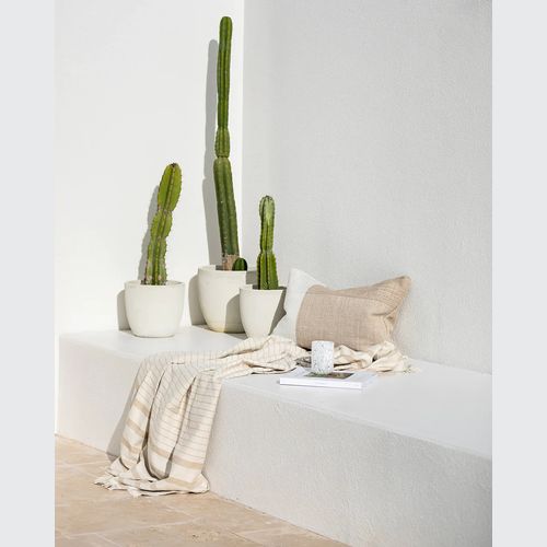 Baya Banksia Throw - Almond | Summer Outdoor Style