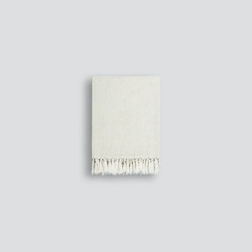 Baya Millhouse Throw - Almond | 100% Linen