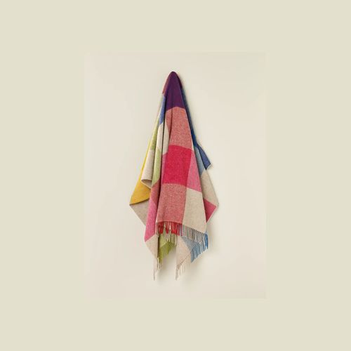 NZ Wool Throw - Harland Multi | 100% Pure Wool