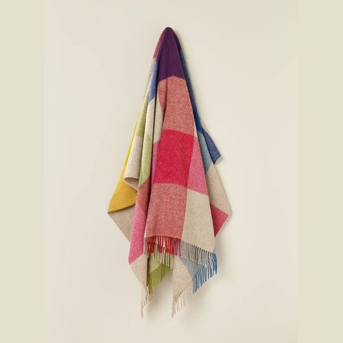 NZ Wool Throw - Harland Multi | 100% Pure Wool