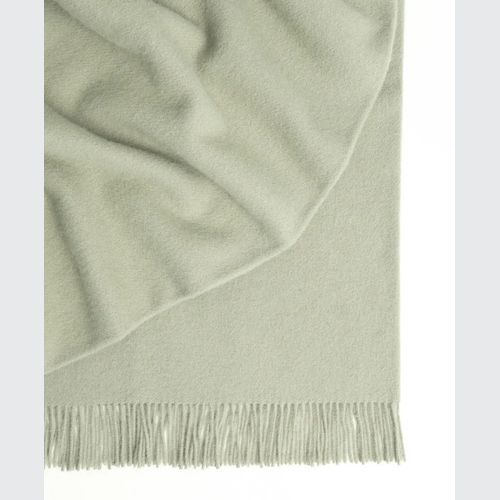 Weave Home Nevis Throw Blanket - Thyme | NZ Lambswool