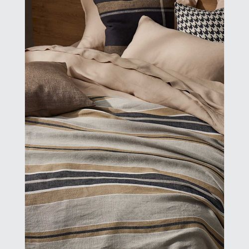Weave Home European Linen Franco Throw - Clay