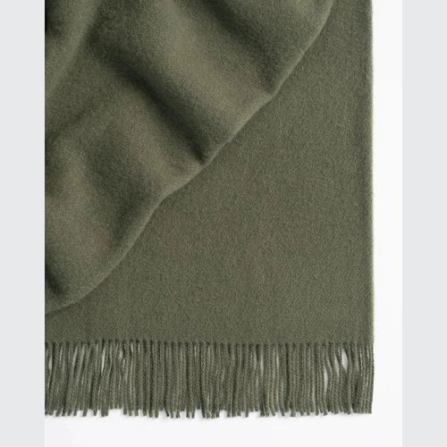 Weave Home Nevis Throw Blanket - Juniper | NZ Lambswool