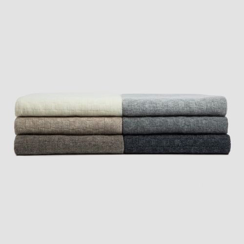 Light Box Angora & Merino Wool Throws