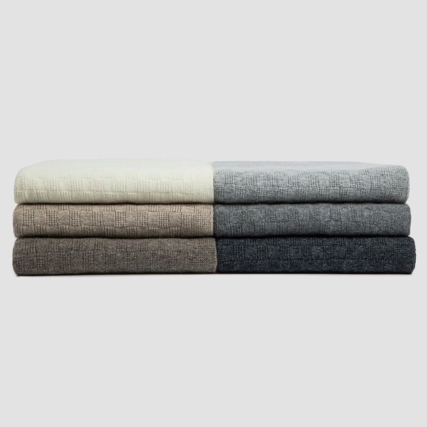 Light Box Angora & Merino Wool Throws