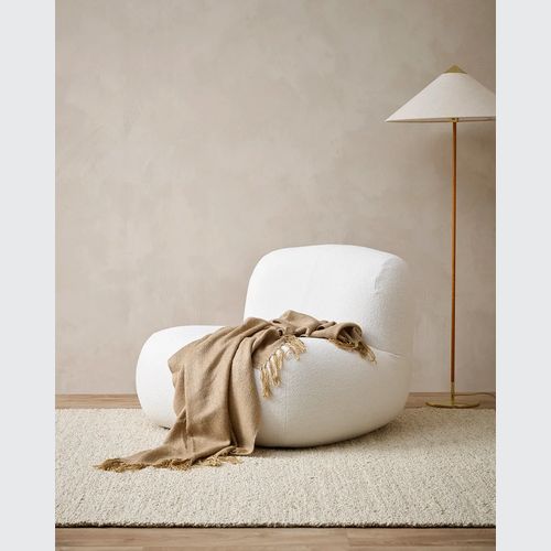 Baya Richmond Throw - Cumin | Acrylic/Wool Blend