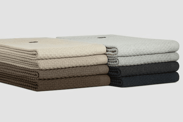 Basketweave Cotton Throws