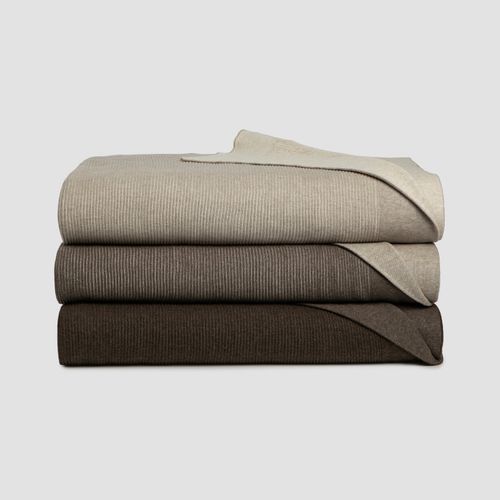 Reversible Rib Cotton Blankets